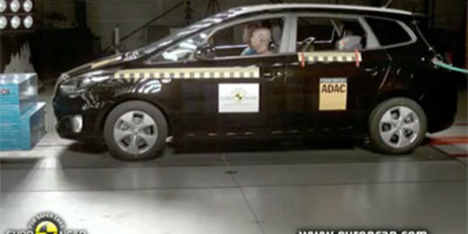 El Kia Carens obtiene 5 estrellas en EuroNcap