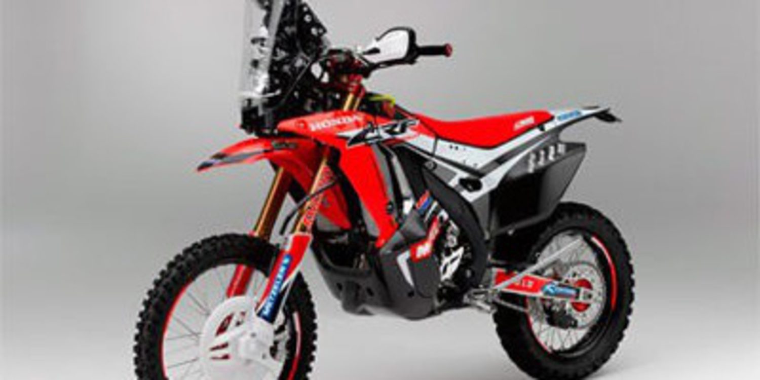 Honda presenta la CRF450 Rally para el próximo Dakar