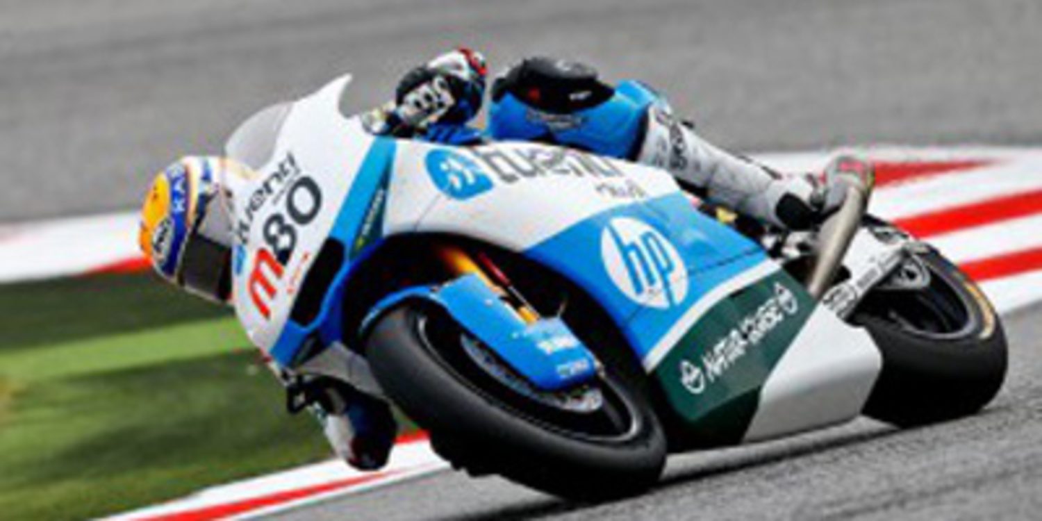 Tito Rabat en los FP1 Moto2 de Sepang entre nubes negras