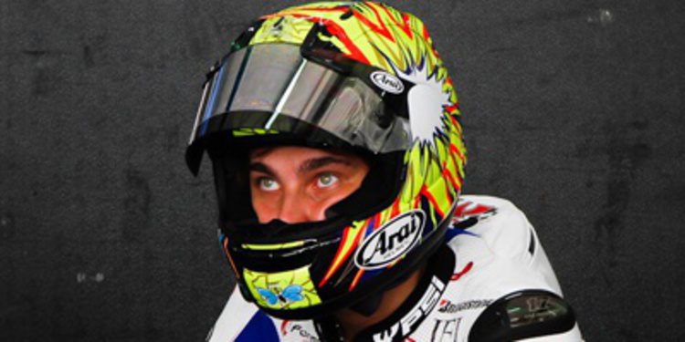 Karel Abraham y AB con una Honda Production en 2014