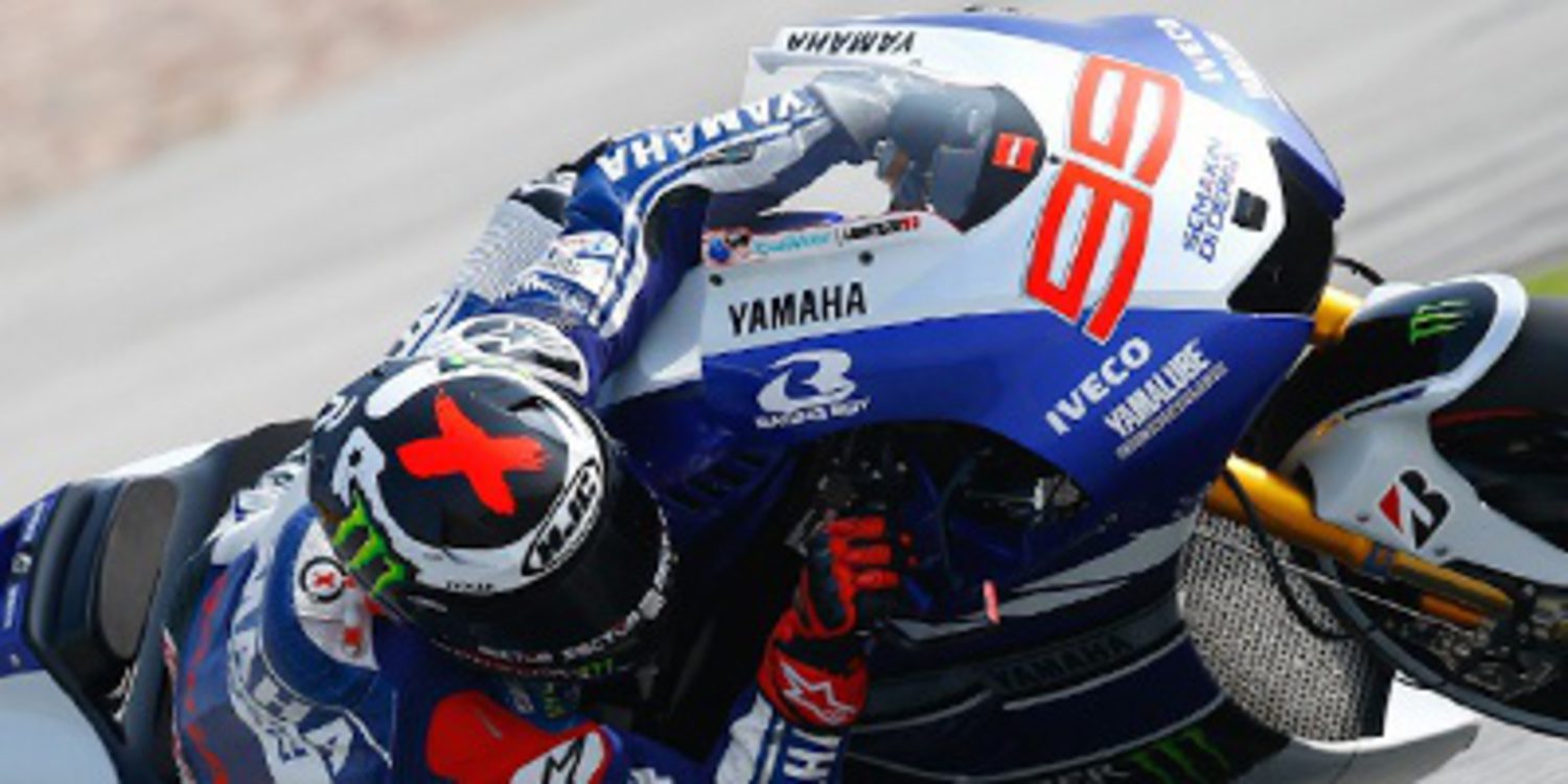 Lorenzo y Márquez, jefes de los FP1 MotoGP en Australia