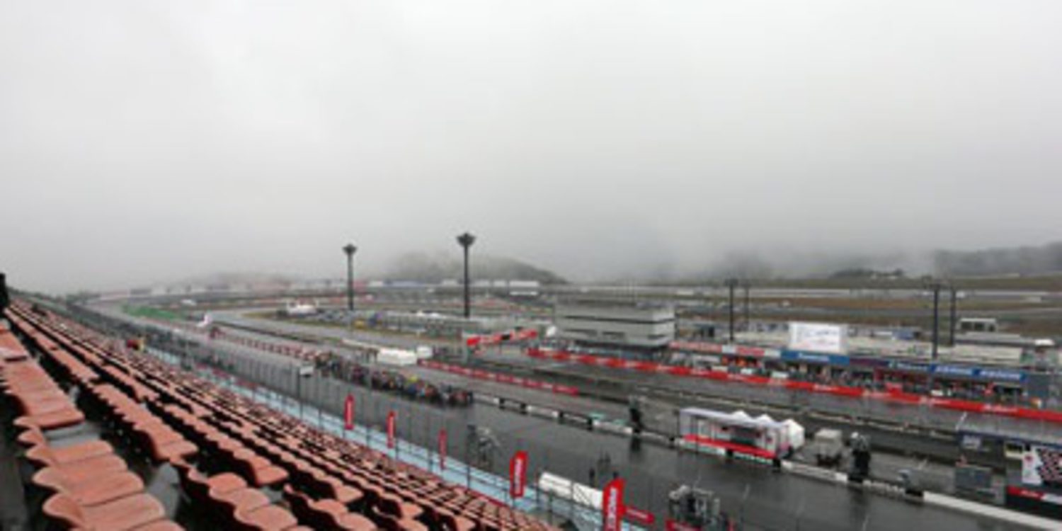 La niebla en Motegi deja sin viernes en casa a Honda