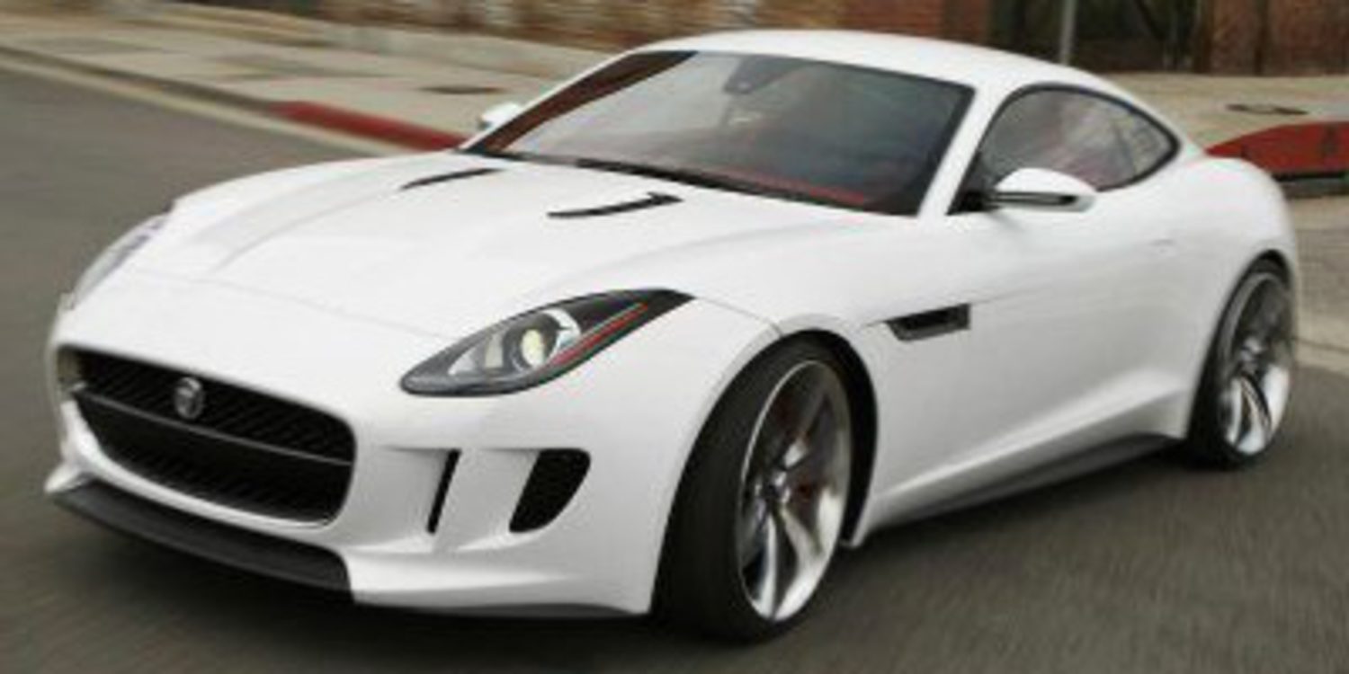 Jaguar nos enseña la primera imagen real del F-Type cupé
