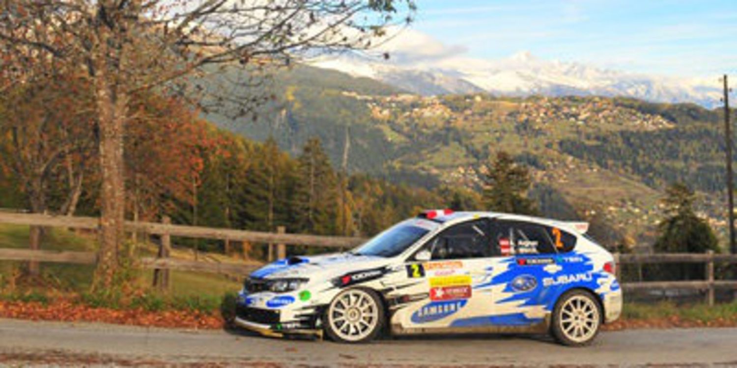 Andreas Aigner líder del Rally du Valais entre sanciones