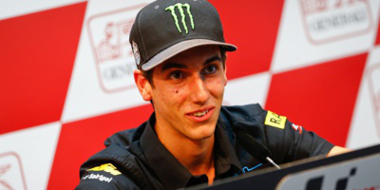 Alex Rins al frente en los FP2 de Moto3 en Cheste