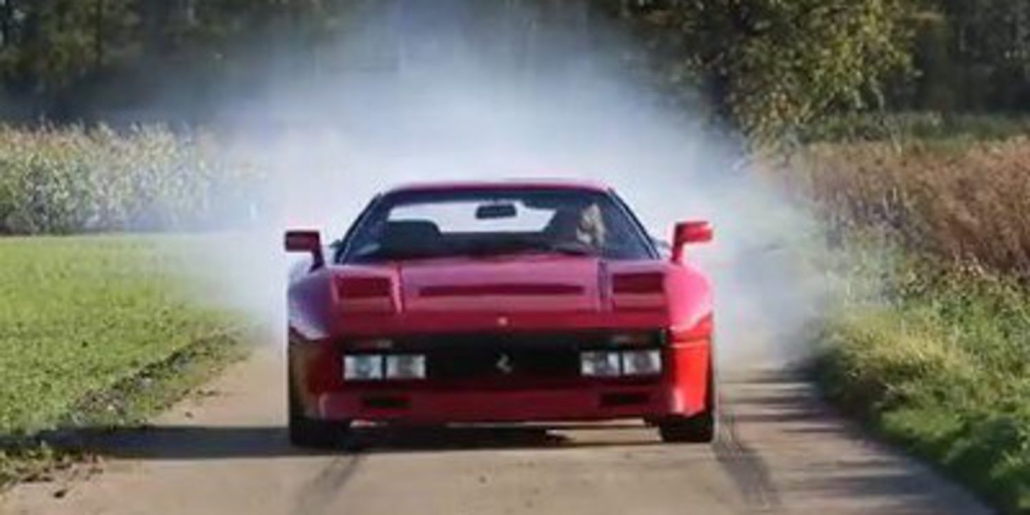 Un Ferrari 288 GTO de Rally