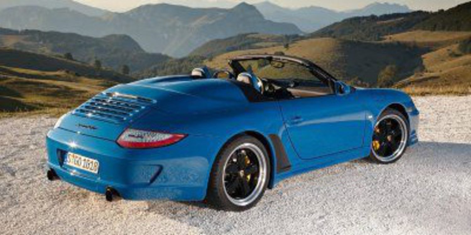 Porsche trabaja ya en el 991 Speedster
