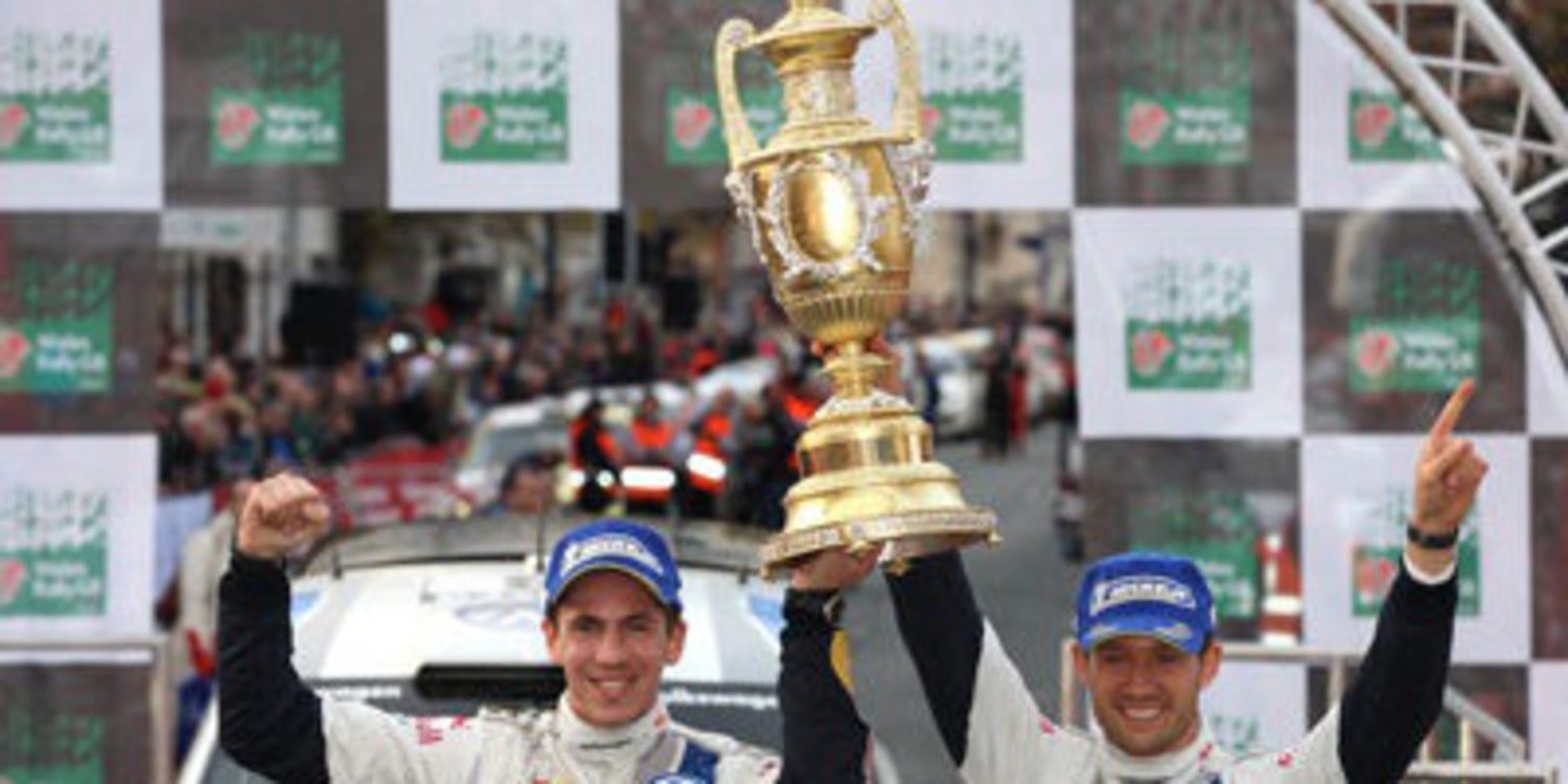 Sebastien Ogier: "Todo salió a la perfección en Gales"
