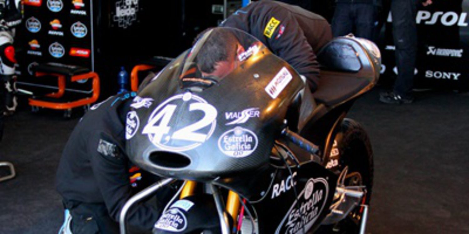 La nueva Honda de Moto3 debuta en Almería