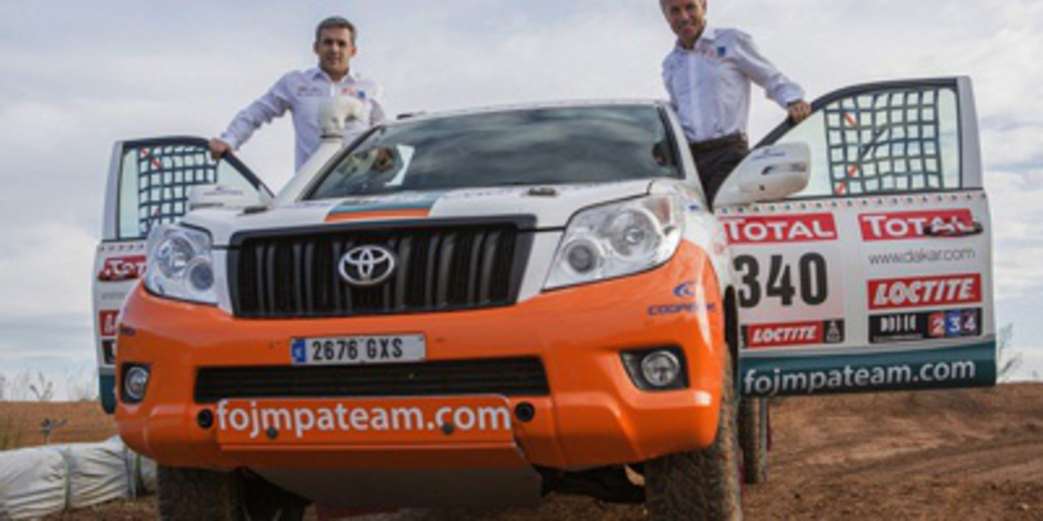 Xavier Foj preparado para su vigesimocuarto Dakar