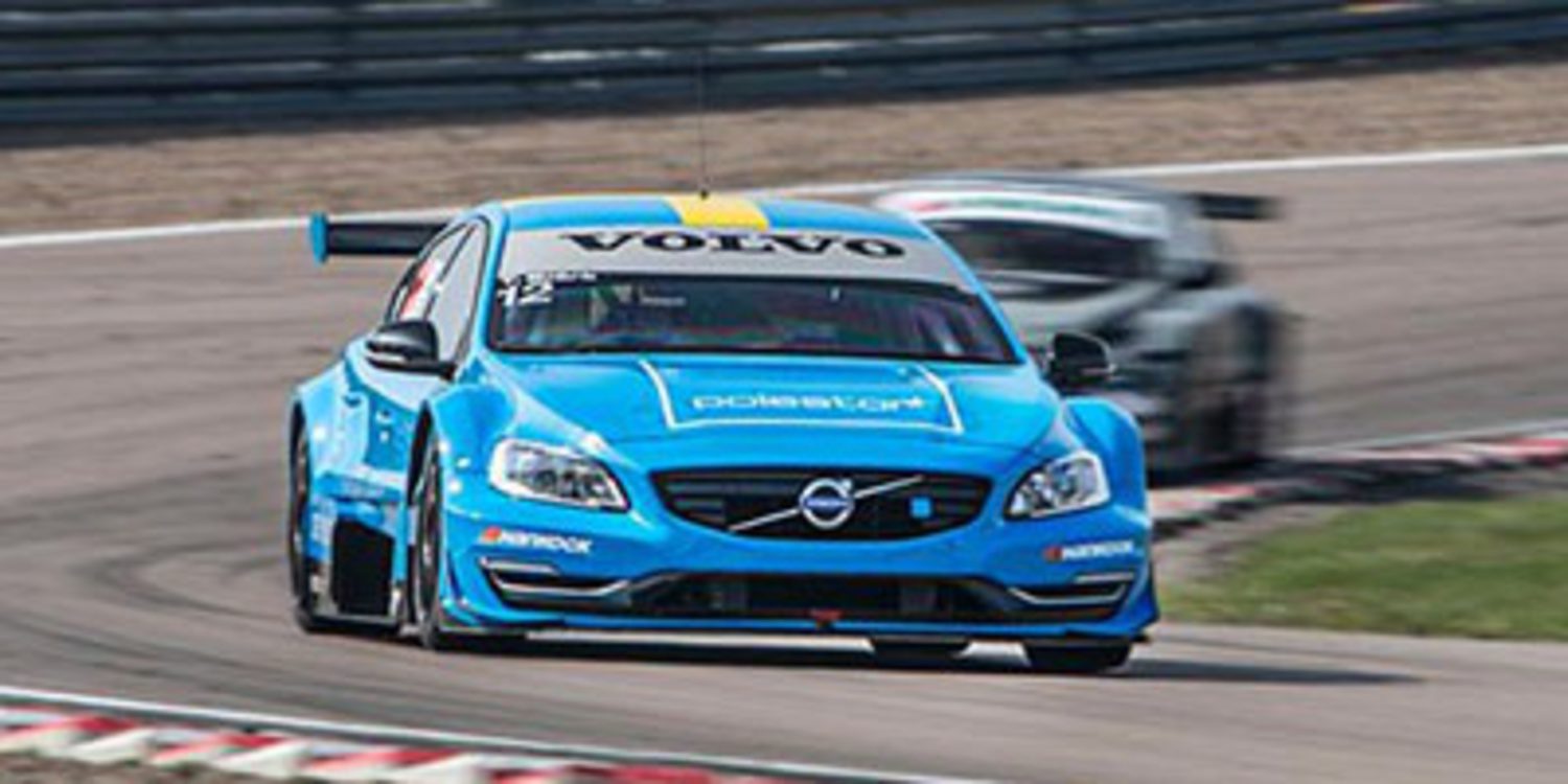 Polestar celebra su victoria en el STCC 2013 con Thed Bjork