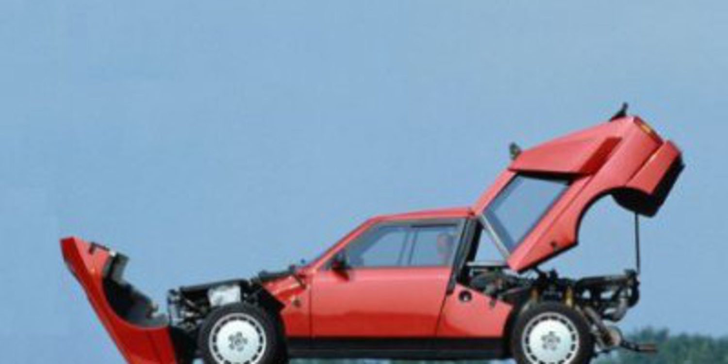 Desarrollo y test del Lancia Delta S4 Grupo B