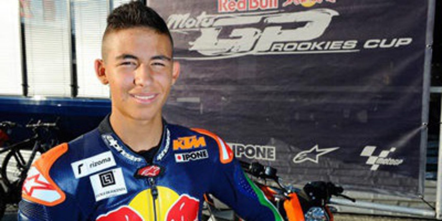 Enea Bastianini con Gresini en Moto3