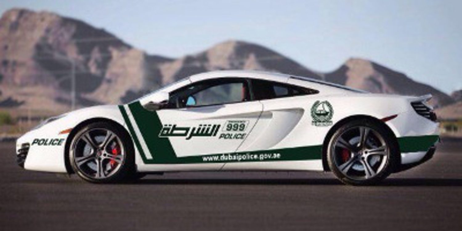 La policía de Dubai añadirá un McLaren MP4-12C a su flota