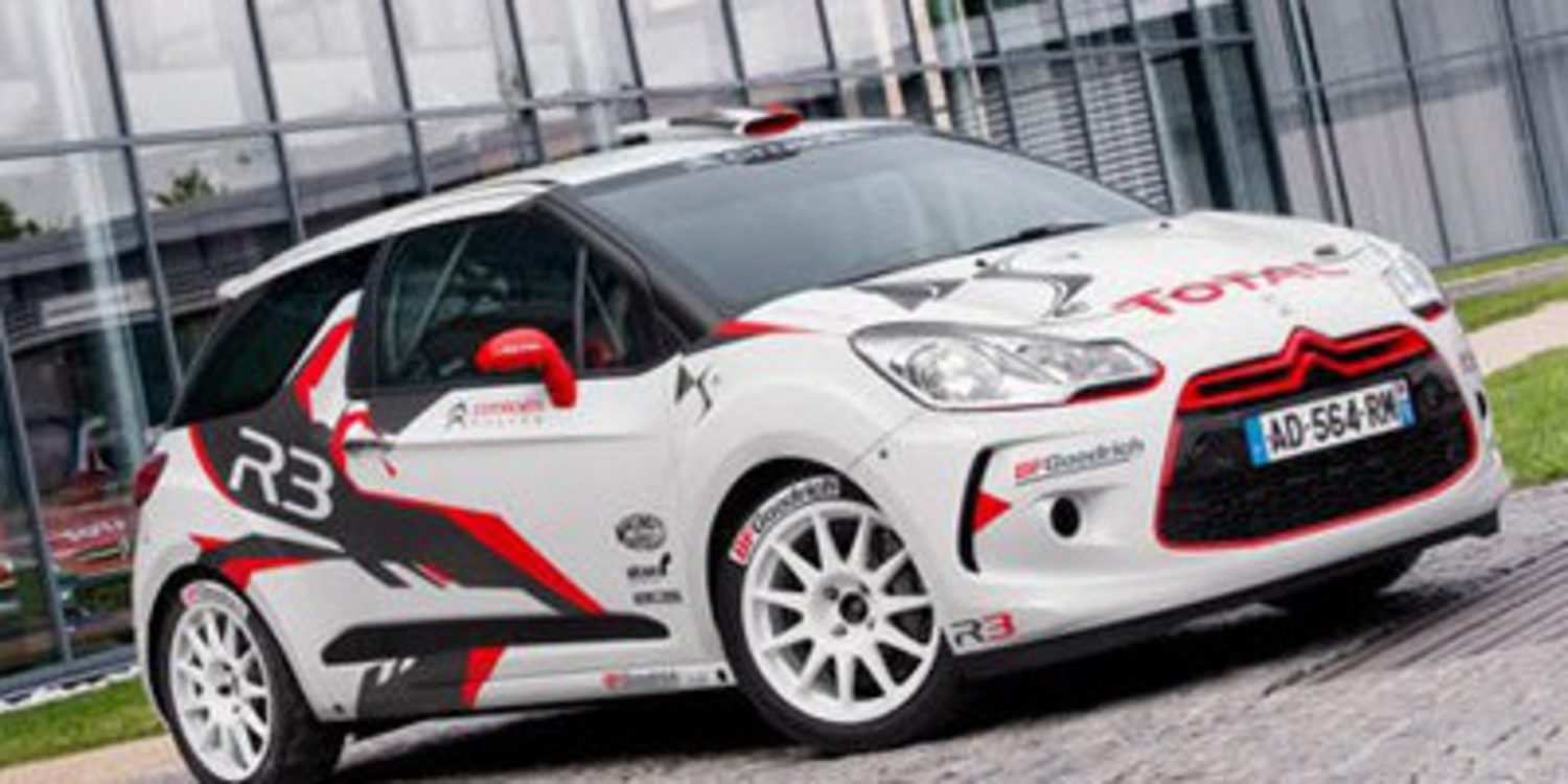 El Citroën DS3 R3T es el coche del JWRC hasta 2015