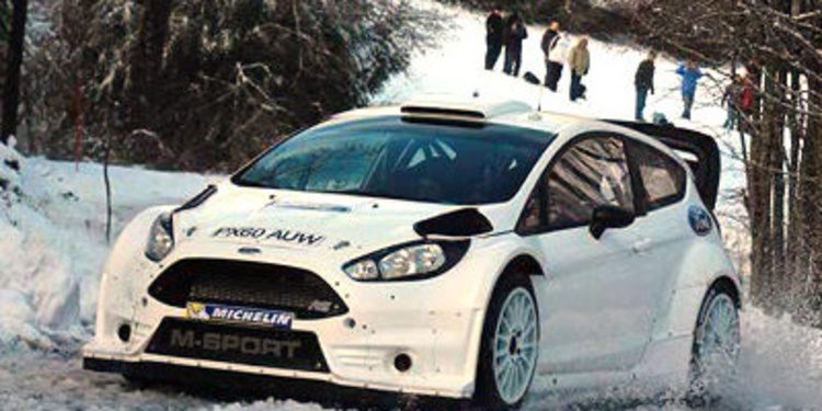 Elfyn Evans prepara el Montecarlo con el renovado Fiesta RS WRC