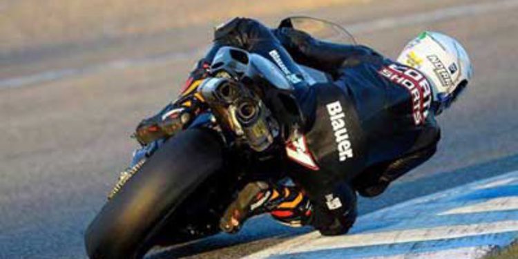 Claudio Corti listo para correr con MV Agusta en el WSBK