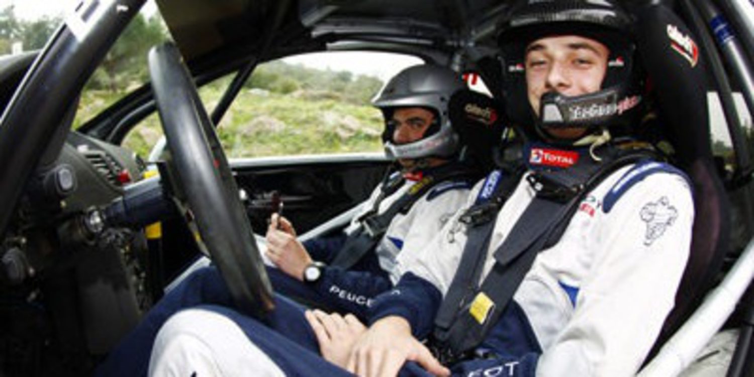 Stéphane Lefebvre, primer piloto en el JWRC 2014