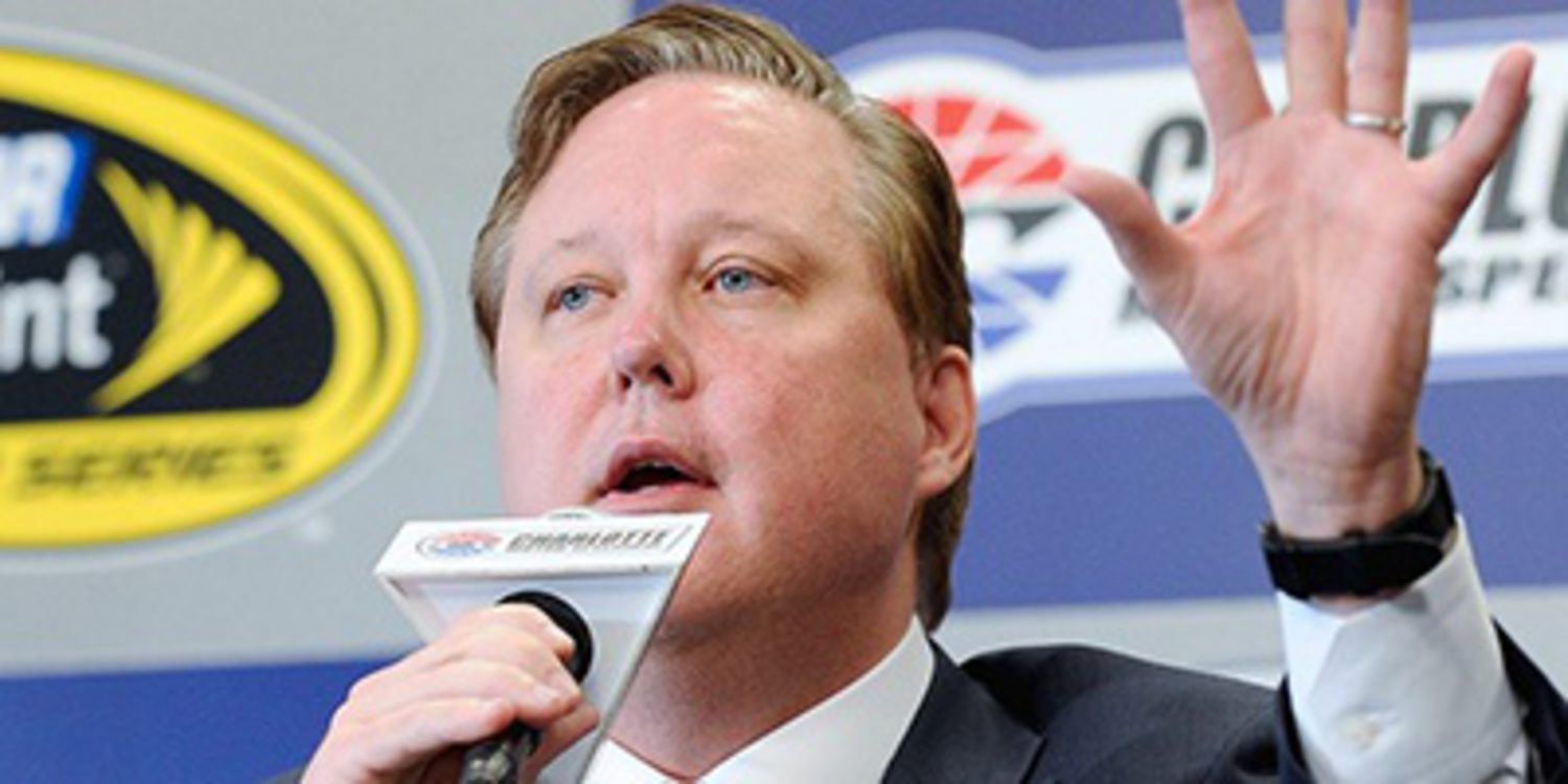 Brian France cuestiona el sistema de puntos en NASCAR