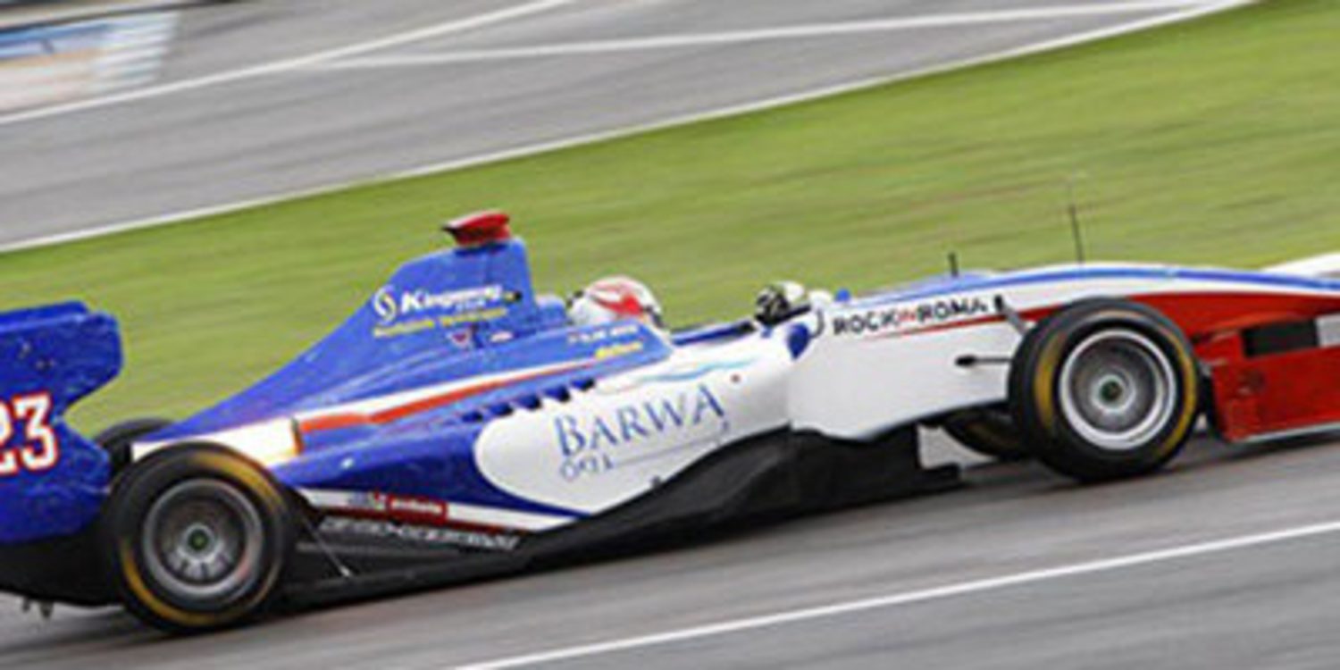 Roman de Beer en GP3 2014 con Trident