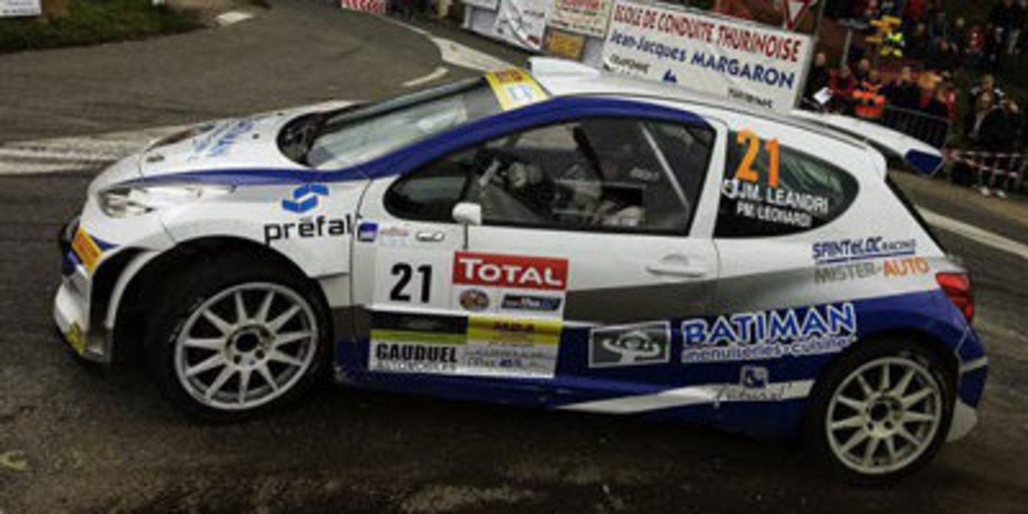 Jean-Mathieu Leandri al Junior ERC con Saintéloc