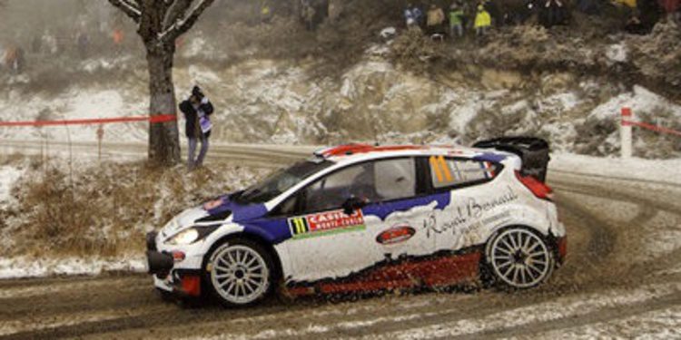 Bryan Bouffier aguanta el empuje de Ogier en el 'Monte'
