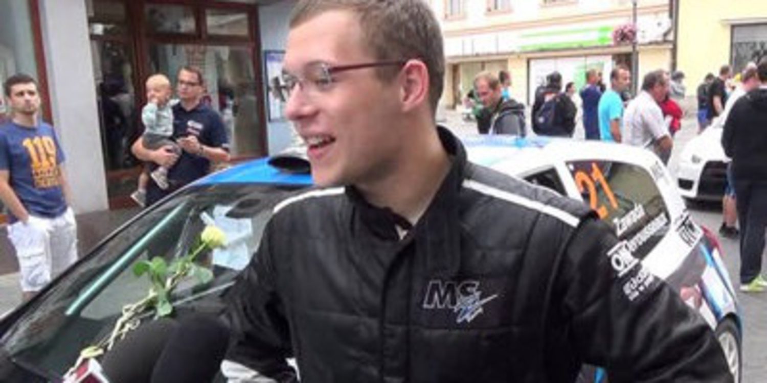 El joven polaco Aleks Zawada disputará el Junior ERC