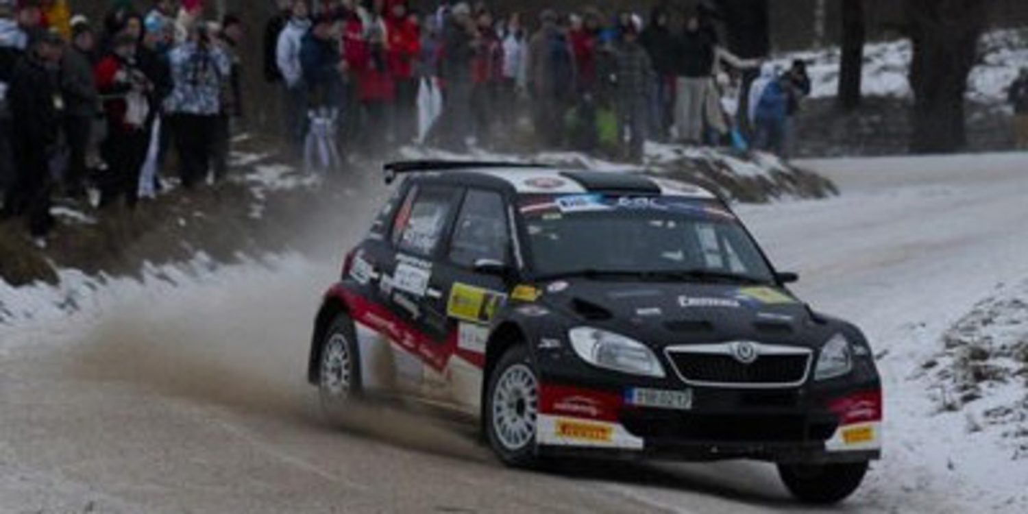 Dos días en la nieve para el Rally Liepaja del ERC