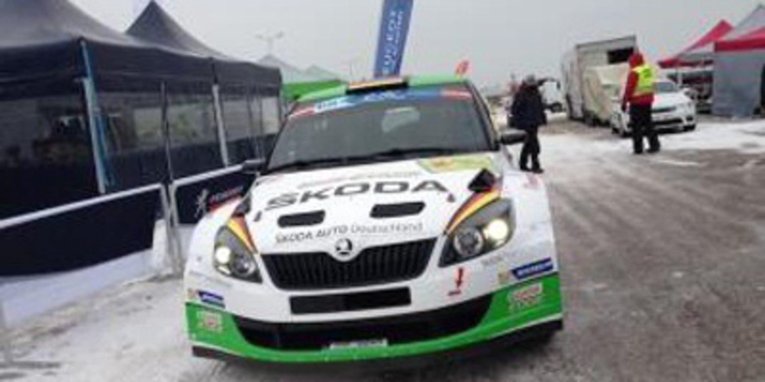 Sepp Wiegand domina el QS del Rally Liepaja del ERC
