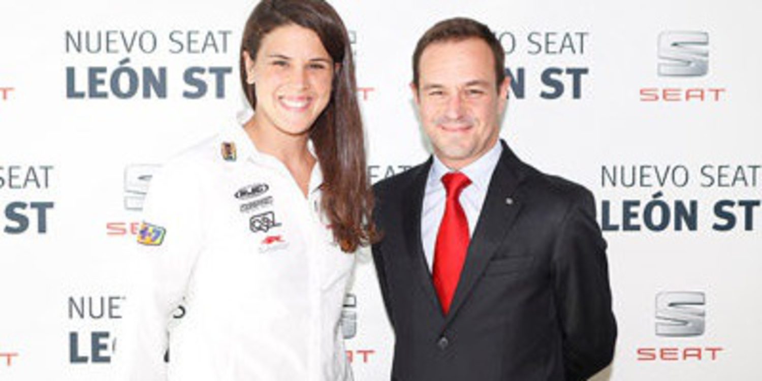 Laia Sanz embajadora del Seat León ST