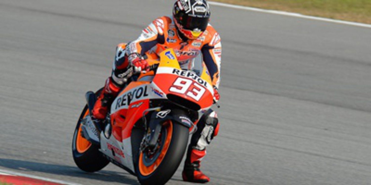 Marc Márquez cierra el test en Sepang con el mejor crono del circuito