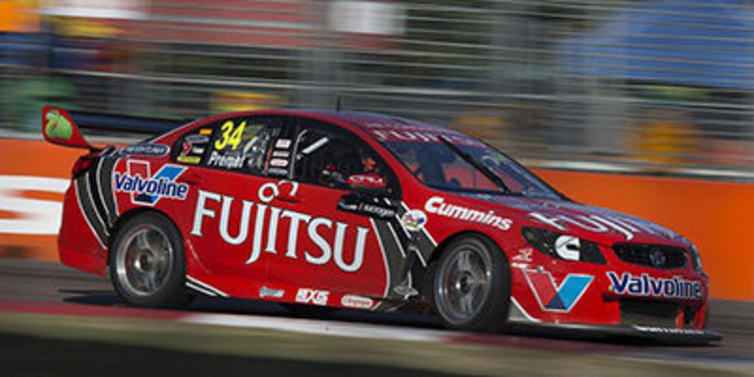 Alex Prémat con Garry Rogers en la Pirtek Enduro Cup