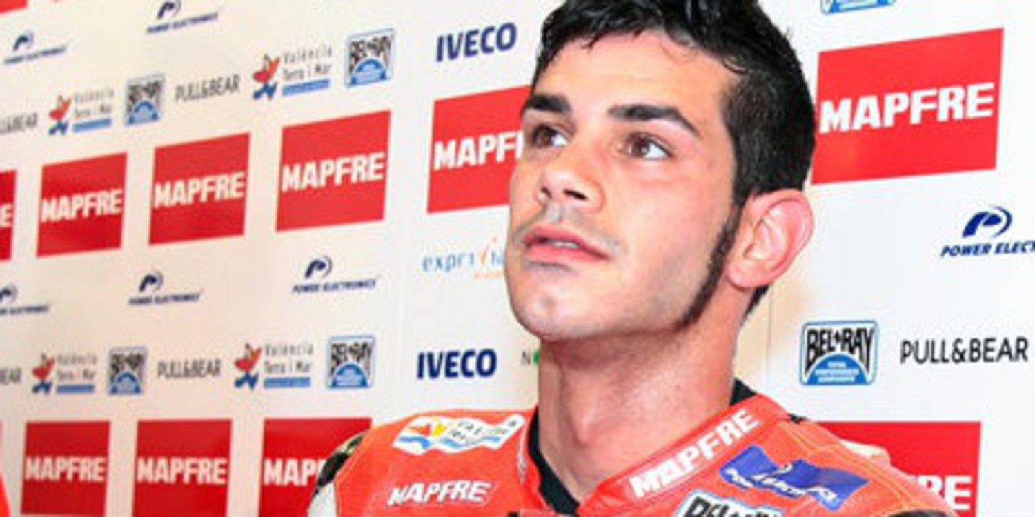 Test privado del team Aspar en el Circuit de Valencia