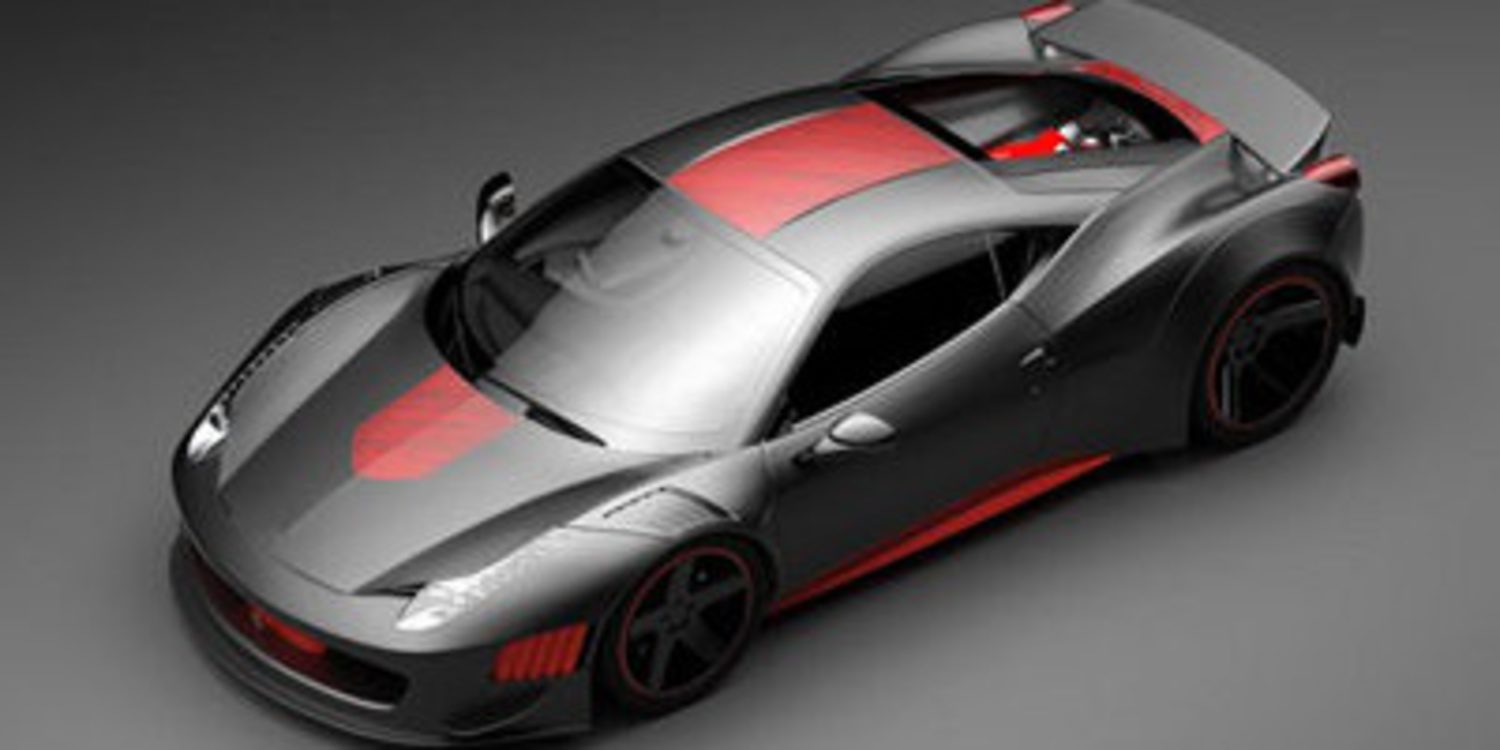 Exclusivo Ferrari F458 Curseive por Gray Design