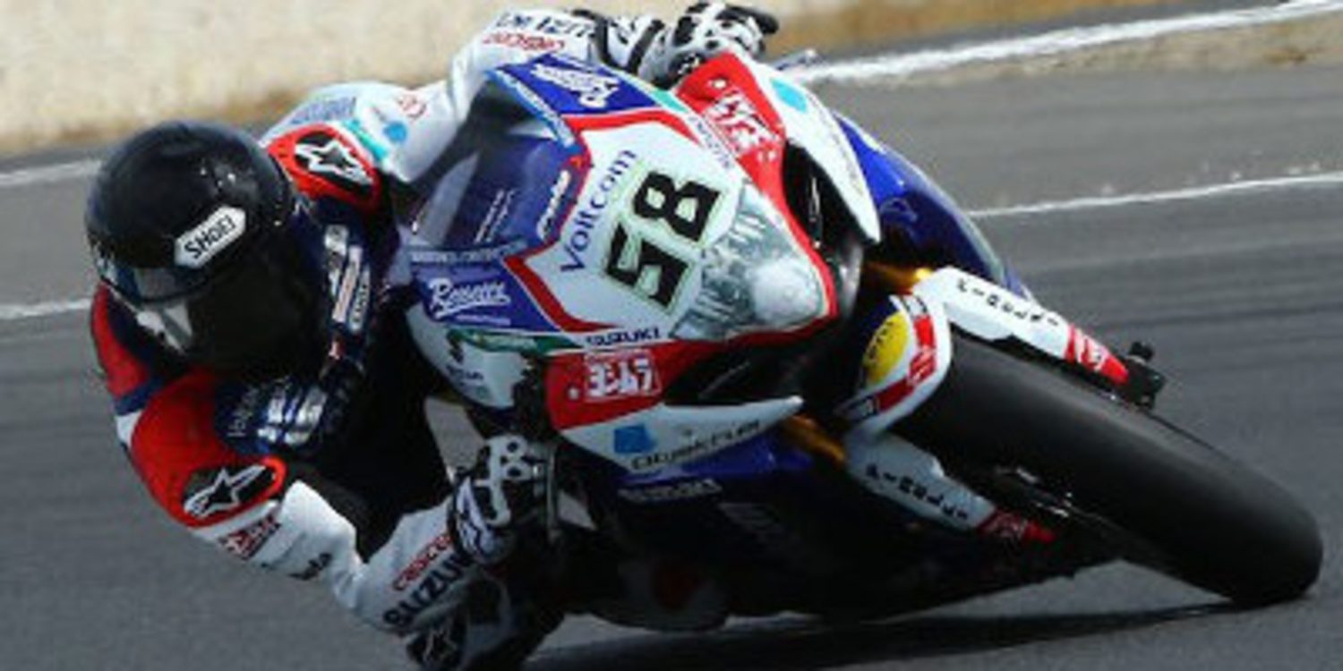 Eugene Laverty brilla en el test WSBK en Phillip Island