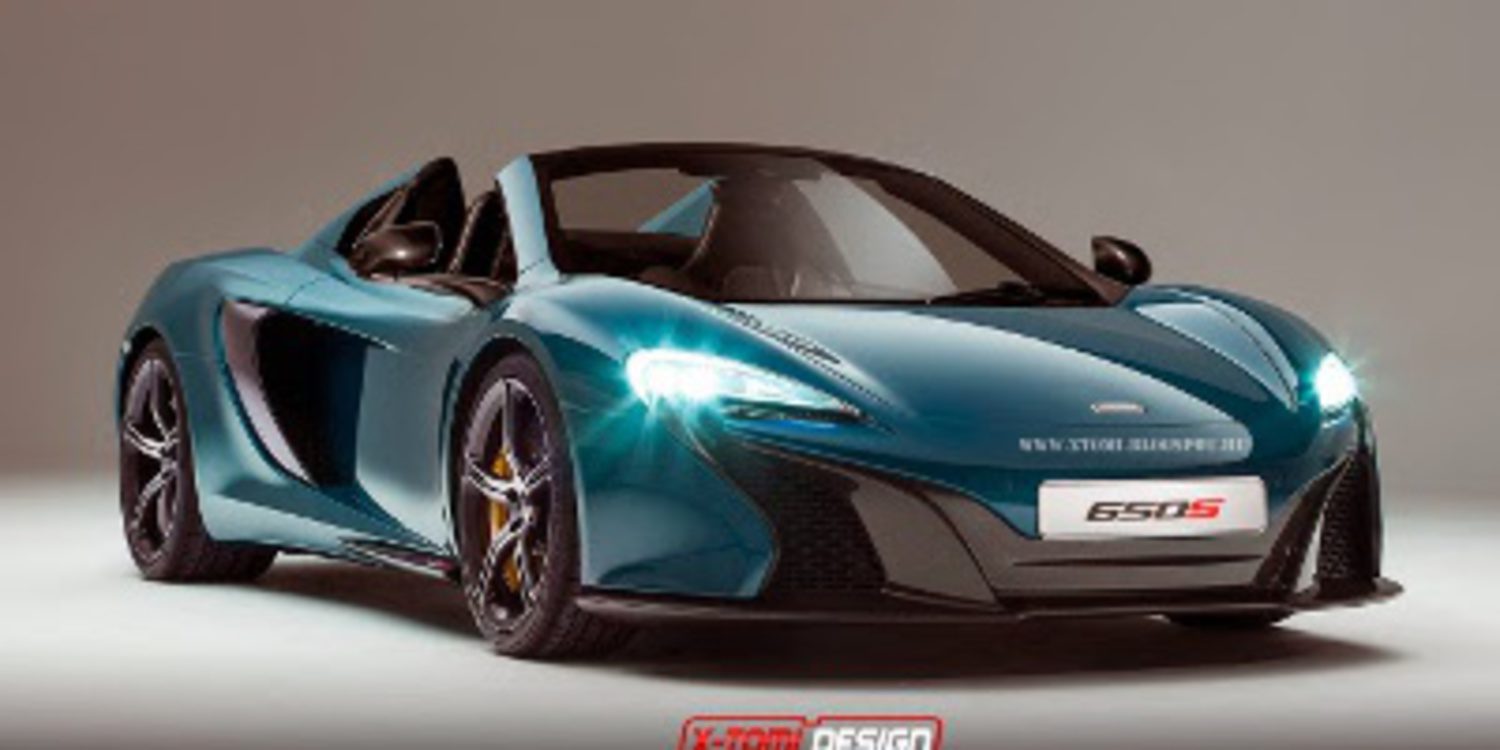 McLaren 650S Spider desvelado en render