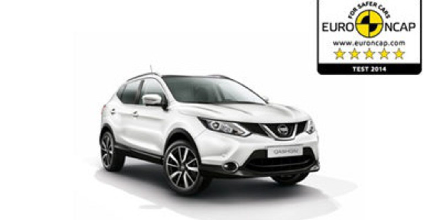 El Nissan Qashqai recibe 5 estrellas EuroNCAP