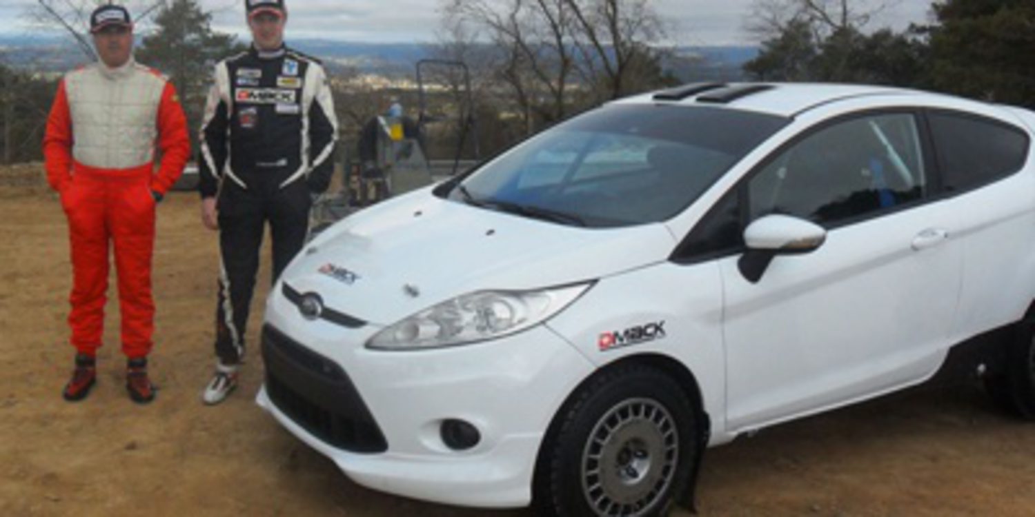Jari Ketomaa prueba los DMACK en el Fiesta R2
