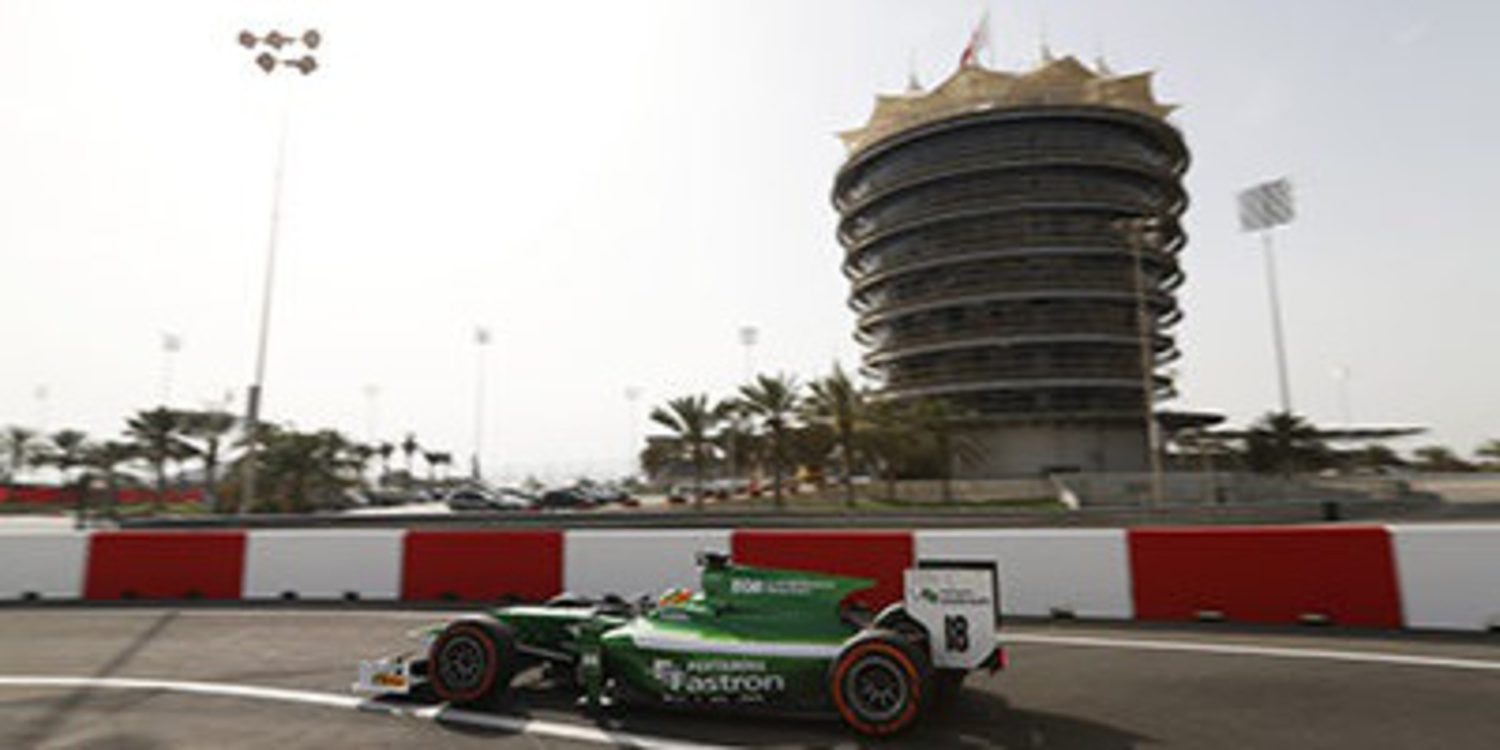Rio Haryanto lidera el penúltimo día de test GP2 en Baréin