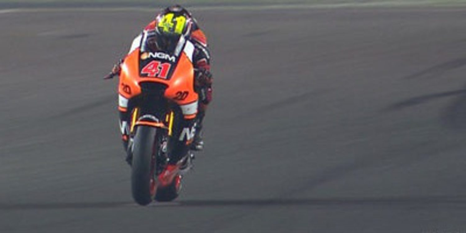 Aleix Espargaró reina en los primeros libres de MotoGP en Catar