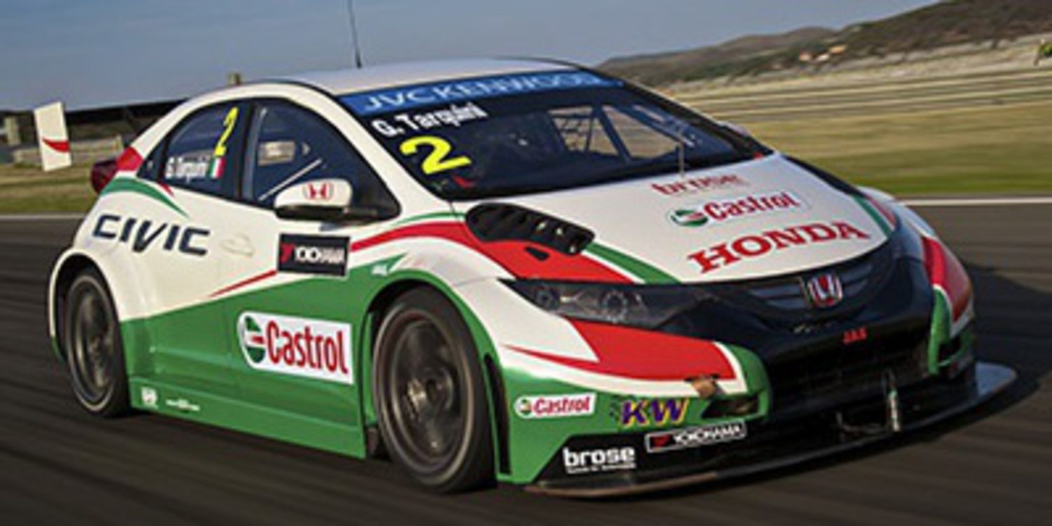 Honda destapa el músculo del Civic WTCC 2014