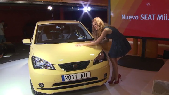 María Castro, embajadora de SEAT, presenta en nuevo Mii