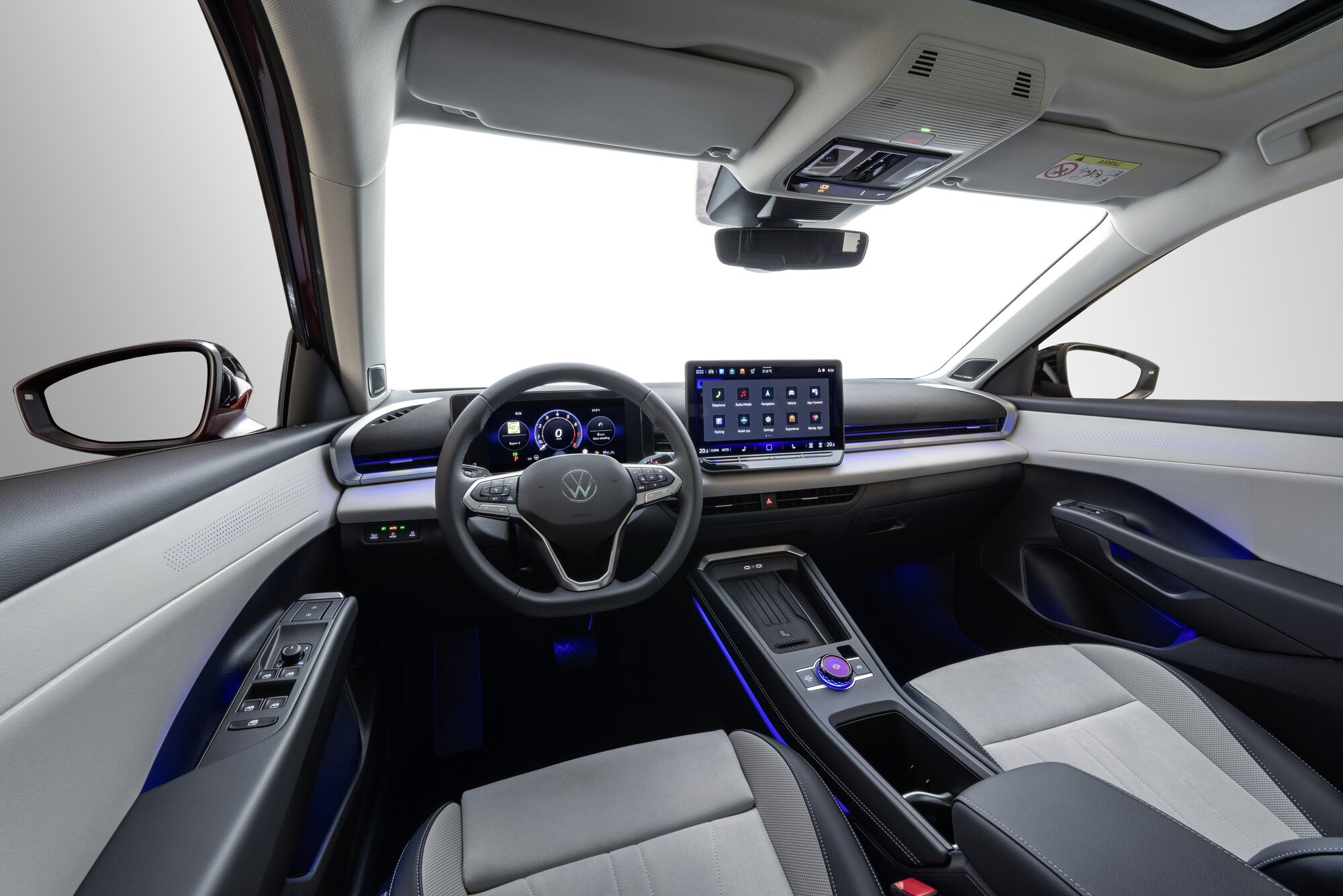 El amplio interior del nuevo T-Roc 2026
