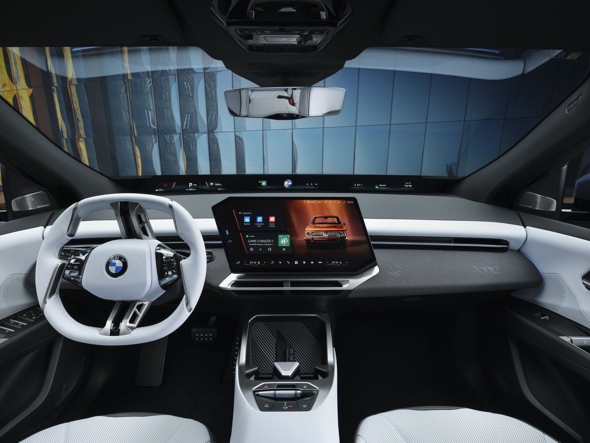 Interior del BMW iX3