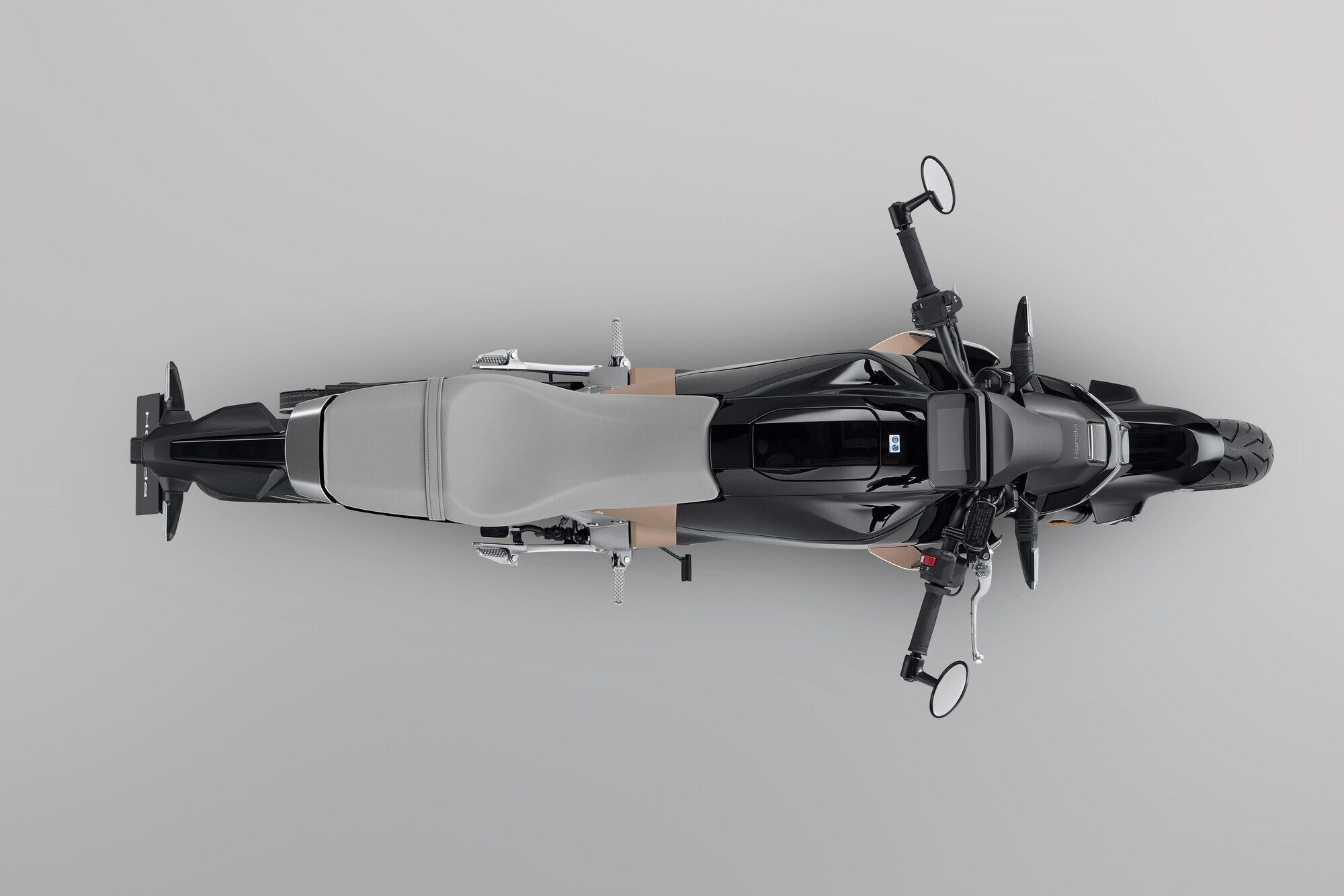 Visión superior de la Honda WN7