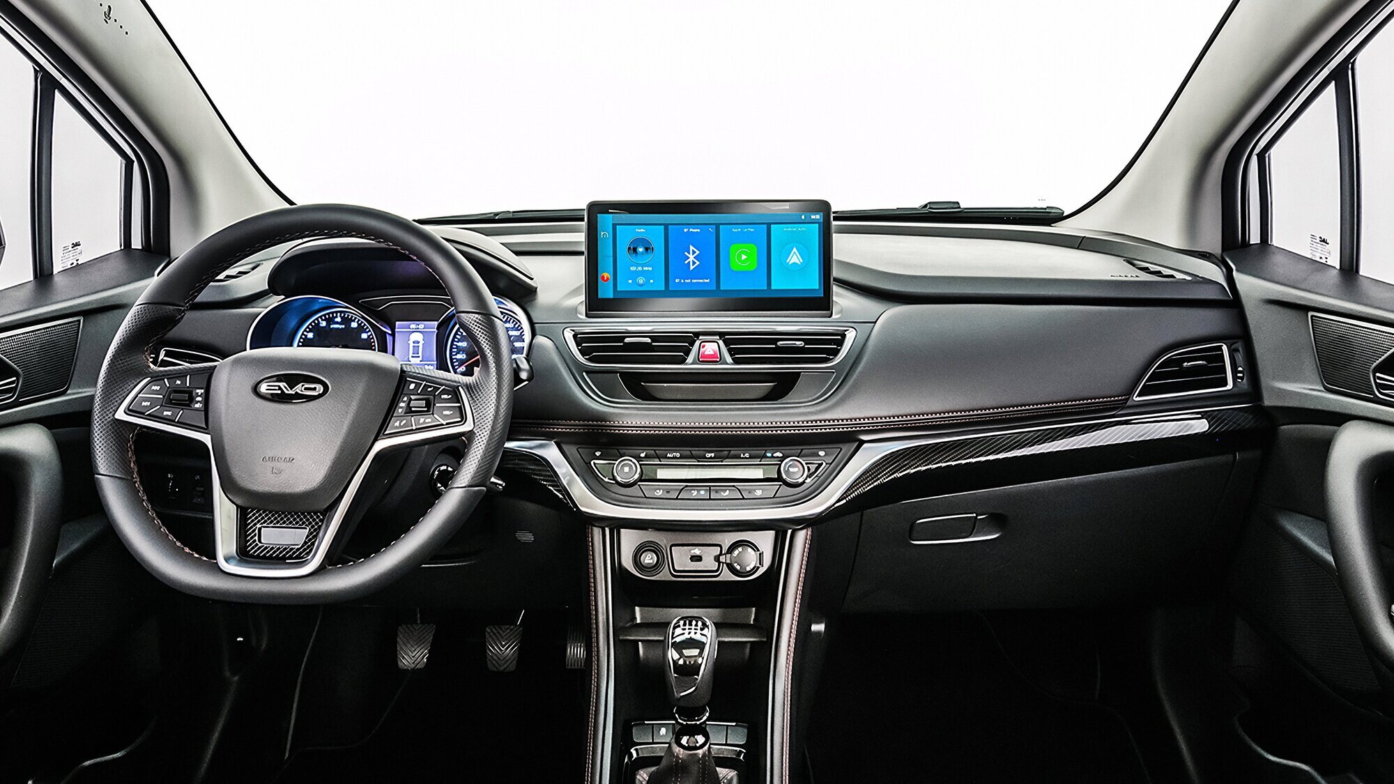 Interior del Evo Cuatro