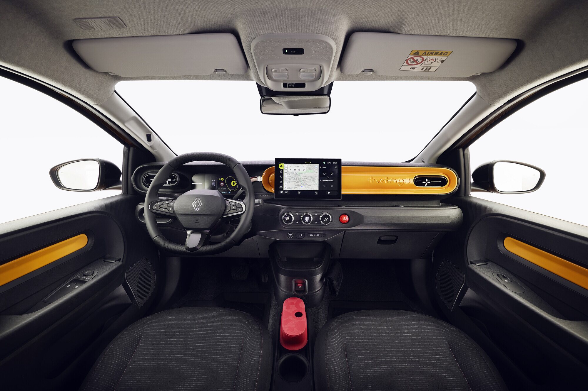 Así es el interior del nuevo Twingo eléctrico