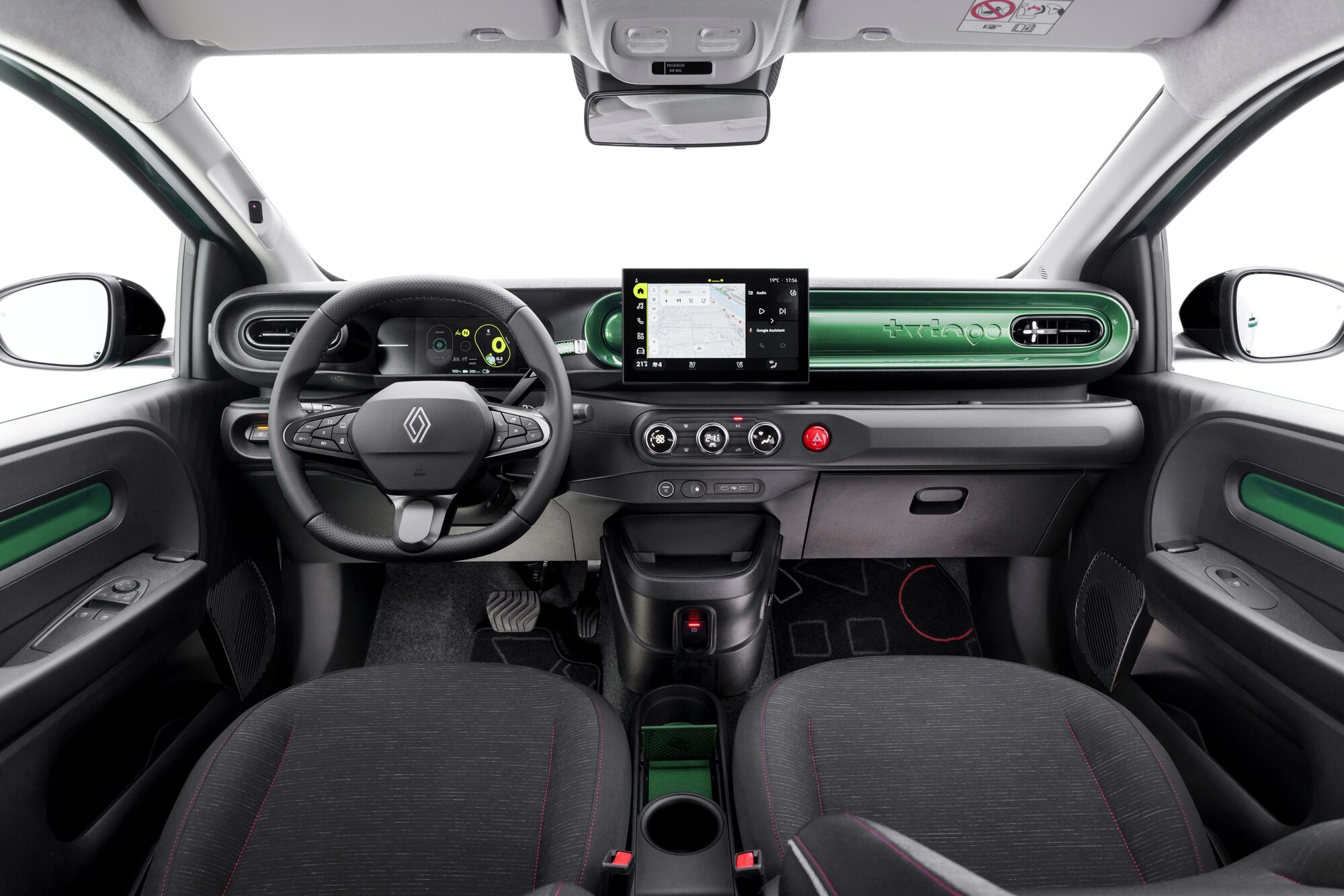 Así es el interior del nuevo Twingo eléctrico