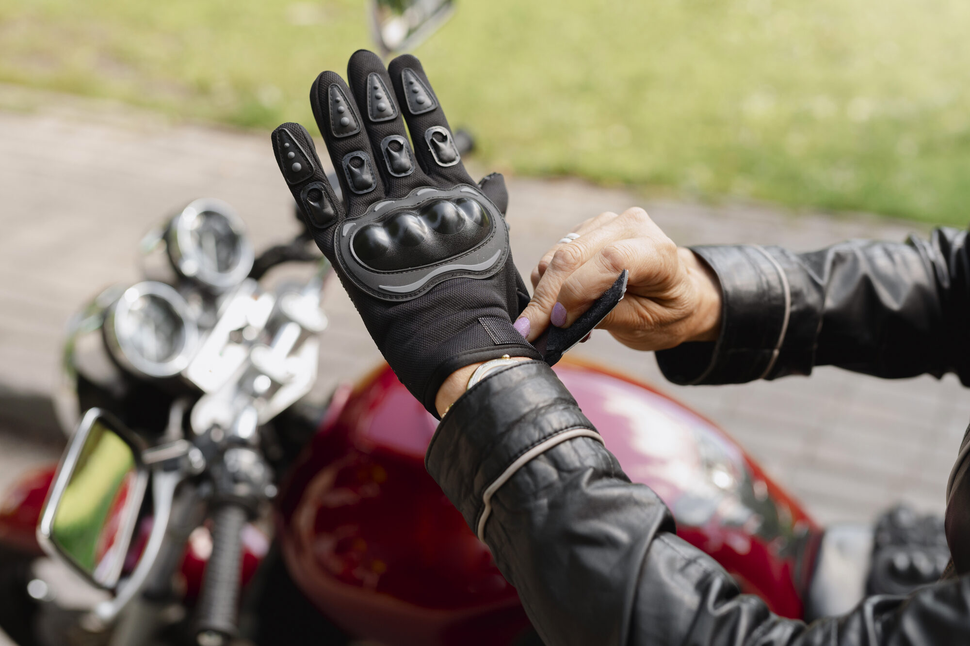 Los guantes son una de las polémicas novedades de la nueva legislación sobre Motos.